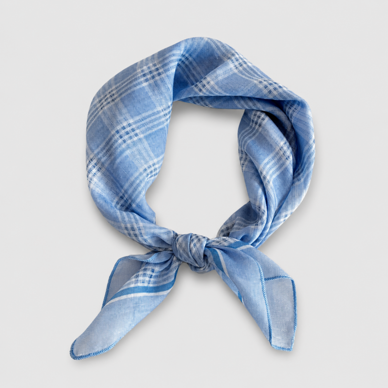 Simple Polka‑Dots Square Scarf - Shopdayla Wholesale - #7538