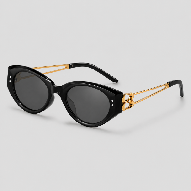 Retro Cat-Eye PC Alloy Sunglas - Shopdayla Wholesale - #6674