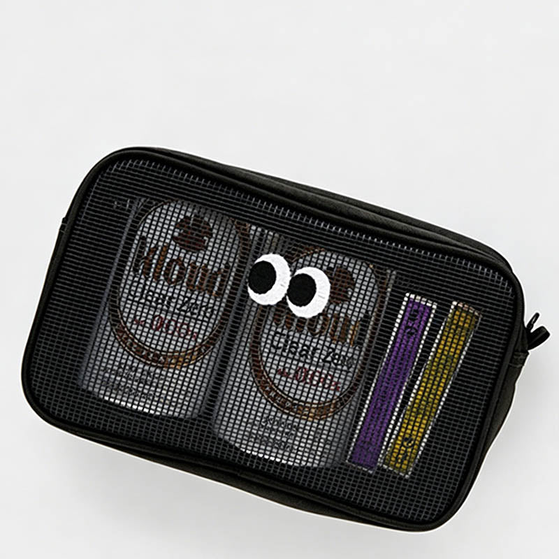 Mesh Makeup Bag Travel Toiletr - Shopdayla Wholesale - #3602