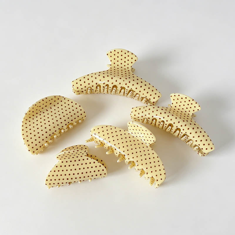 Elegant Retro Polka Dot Hair C - Shopdayla Wholesale - #4706
