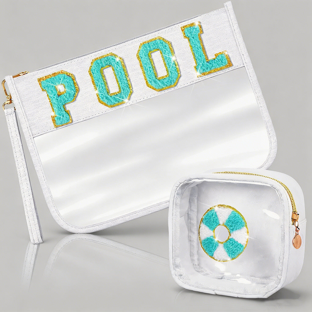 Clear Pouch Set - Shopdayla Wholesale - #7826