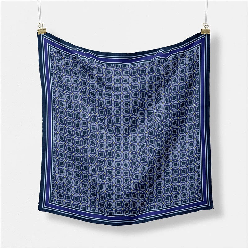 Vintage Paisley Print Square S - Shopdayla Wholesale - #0402