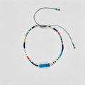 Ultra‑Thin Rainbow Beaded Brac - Shopdayla Wholesale - #5282