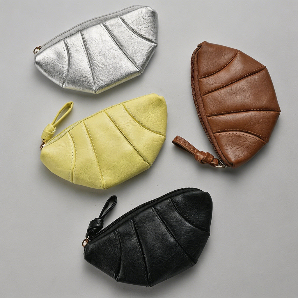 Croissant Shape Coin Purse - Shopdayla Wholesale - #5394