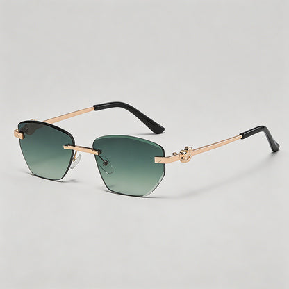 Rimless Cut-Edge Gradient Sung - Shopdayla Wholesale - #8546