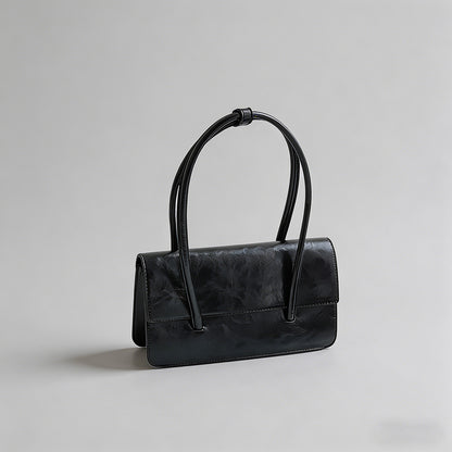 Sleek Structured Faux Leather - Shopdayla Wholesale - #6978