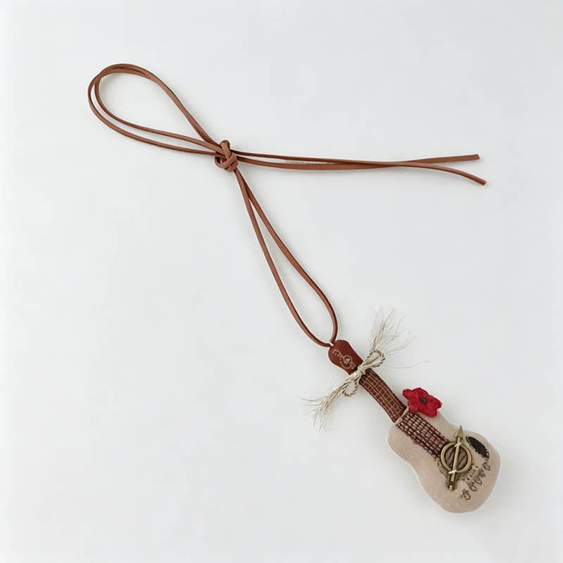 Cartoon Fabric Pendant Necklac - Shopdayla Wholesale - #4818
