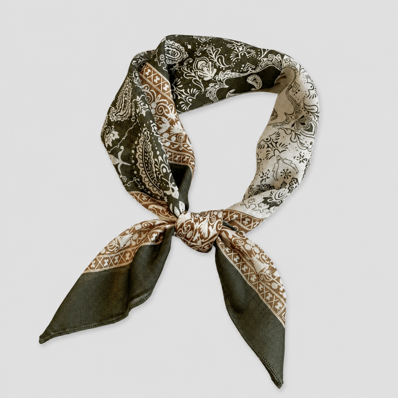 Boho Geometric Square Scarf