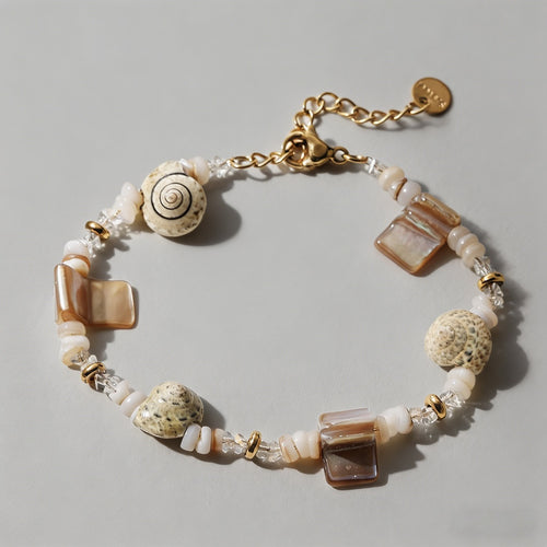 Beach Shell Stainless Steel Be - Shopdayla Wholesale - #5298