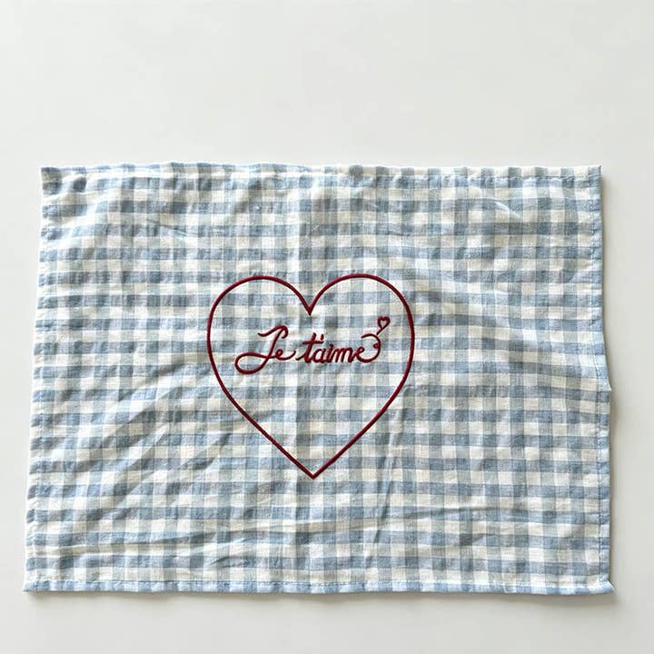 Heart Checkered Placemat