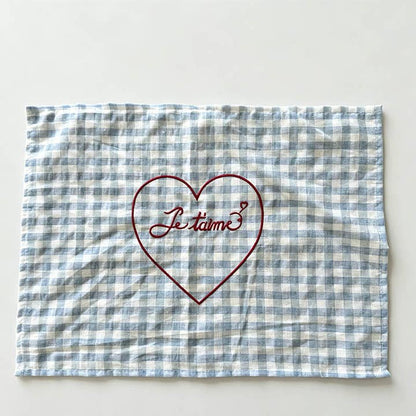 Heart Checkered Placemat