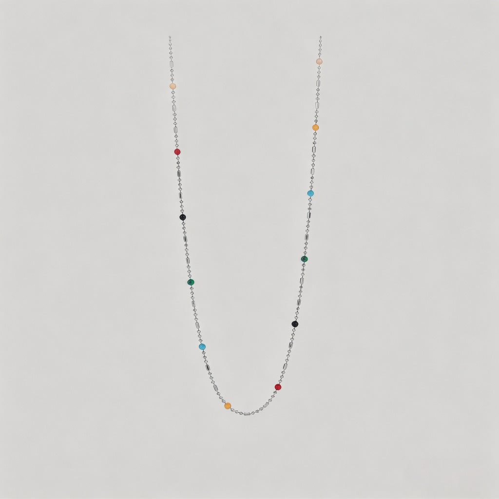 Multicolor Enamel Bead Sparkle - Shopdayla Wholesale - #1074