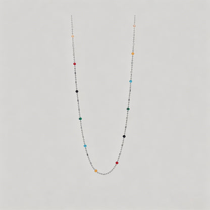 Multicolor Enamel Bead Sparkle - Shopdayla Wholesale - #1074