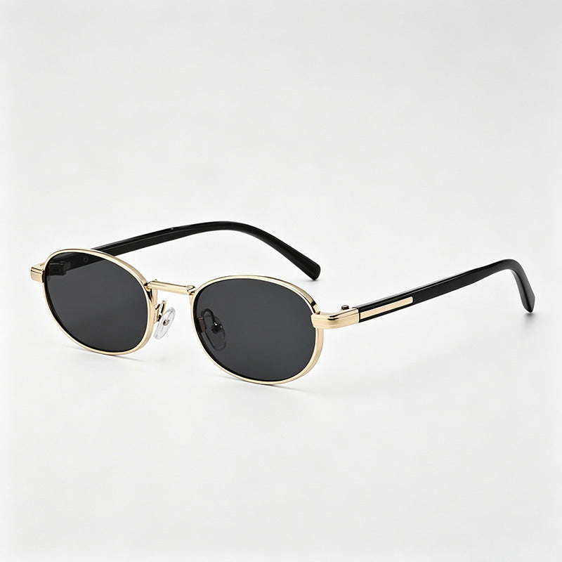 Gradient Oval Frame Sunglasses - Shopdayla Wholesale - #5042