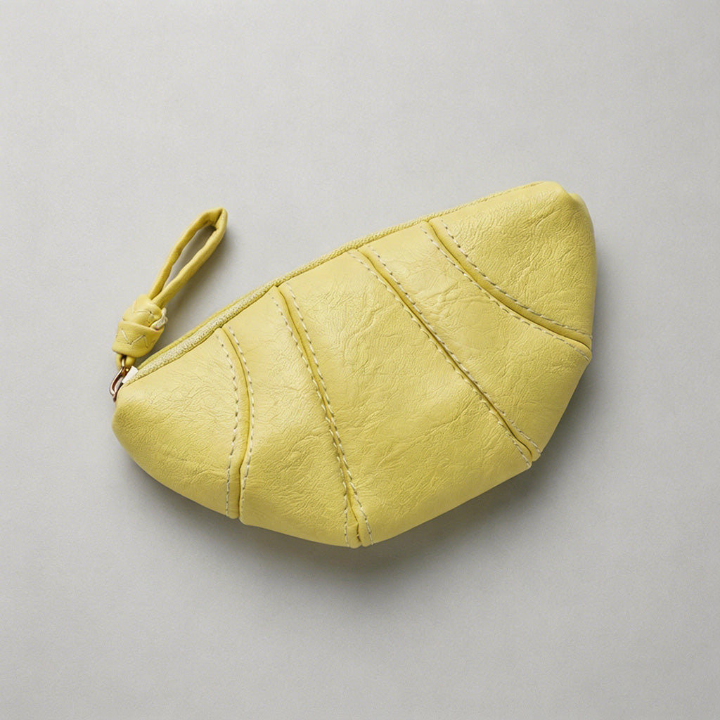 Croissant Shape Coin Purse - Shopdayla Wholesale - #0306
