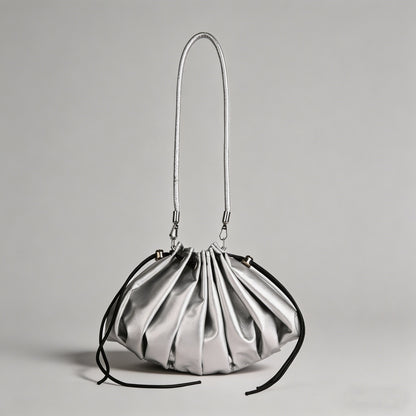 Ruched Drawstring Cloud Dumpli - Shopdayla Wholesale - #5970