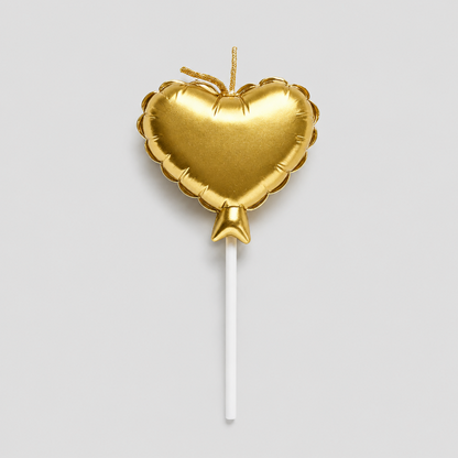 Metallic Balloon-Style Heart & - Shopdayla Wholesale - #3026