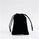 Black / Velvet Pouch