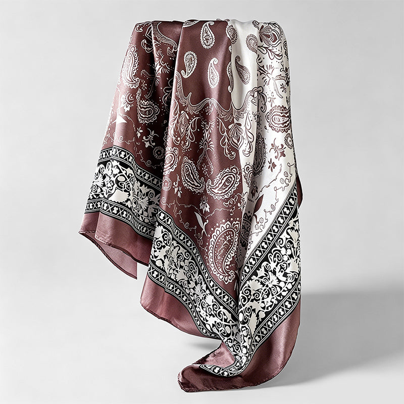 Retro Ethnic Paisley Print Lar - Shopdayla Wholesale - #4450
