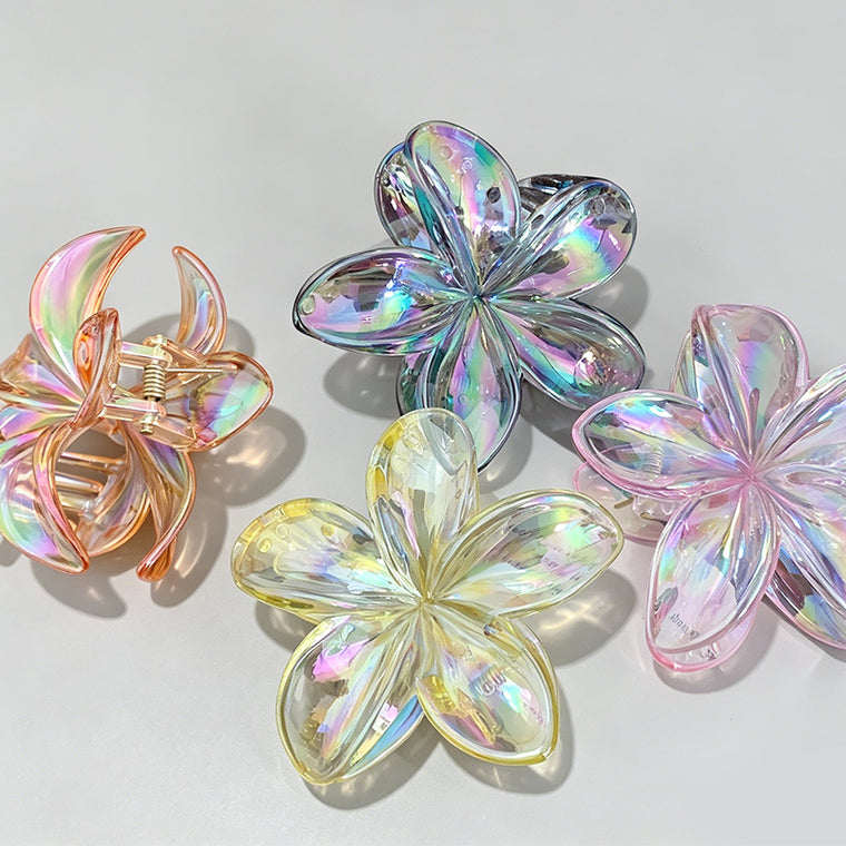 Flower Vacation Claw Clip