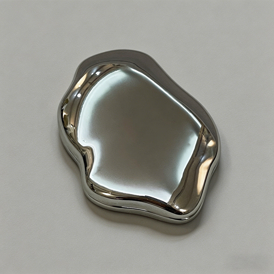 Luxury Metal Round Folding Com - Shopdayla Wholesale - #6322