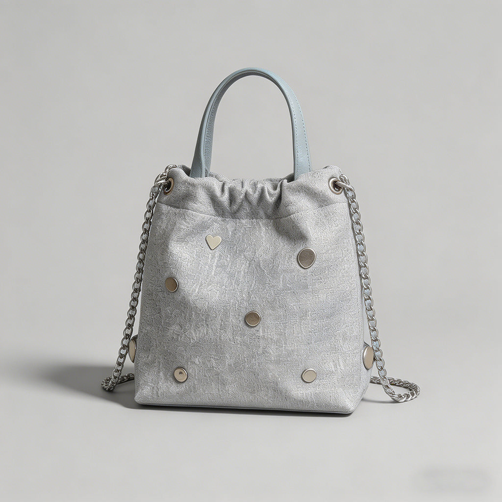 Sparkle Drawstring Bucket Bag - Shopdayla Wholesale - #1122