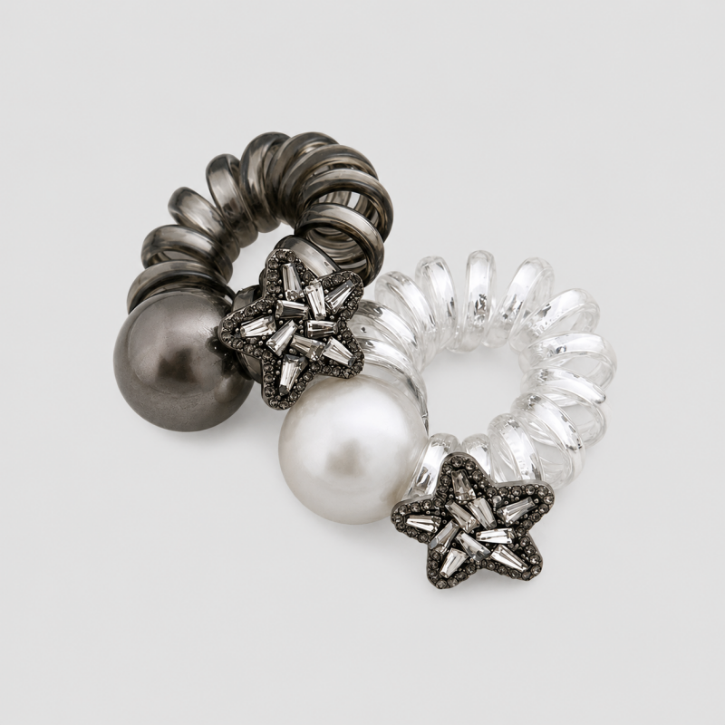 Elegant Rhinestone Star Patter - Shopdayla Wholesale - #7682