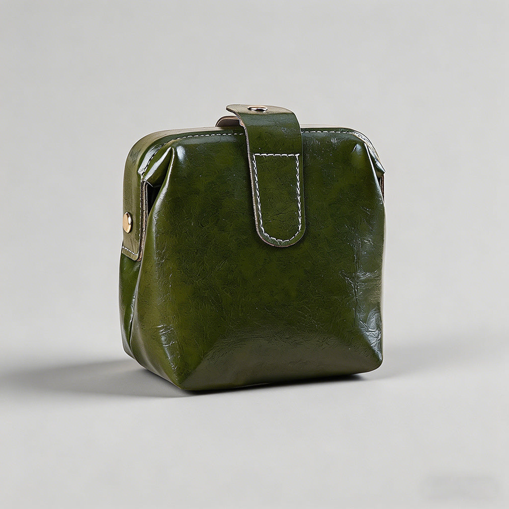 Vintage Small PU Leather Handh - Shopdayla Wholesale - #9026