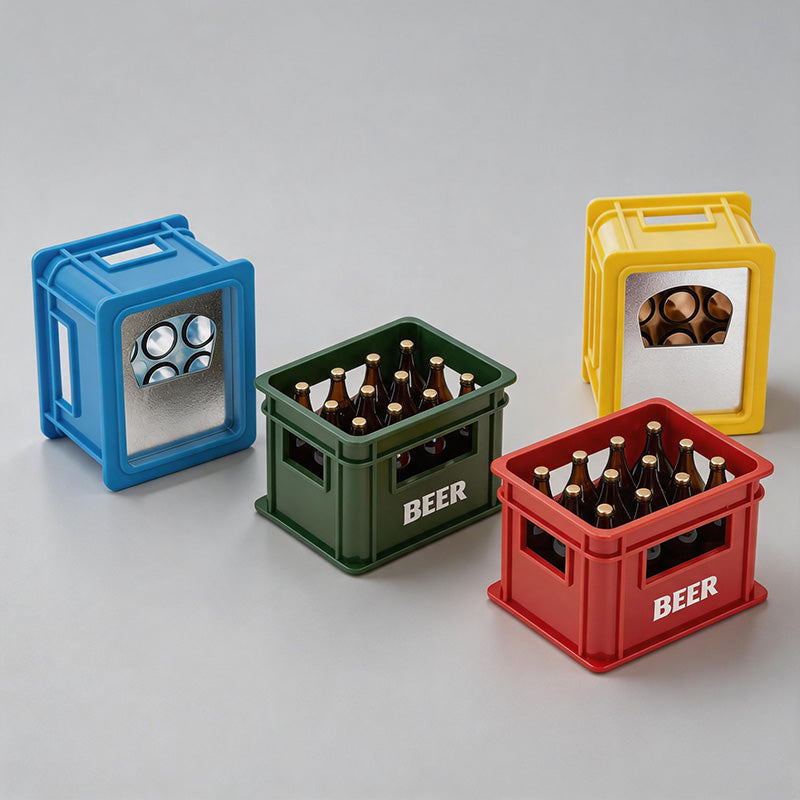Creative Beer Crate‑Shaped Bot - Shopdayla Wholesale - #5618