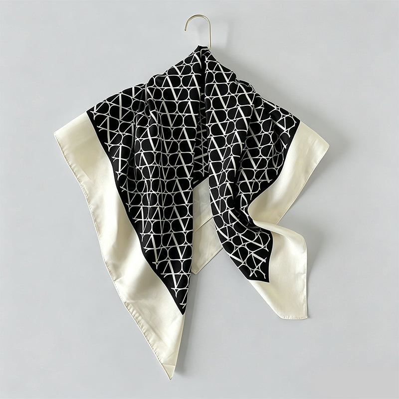 Animal‑Stripe Print Large Squa - Shopdayla Wholesale - #0850