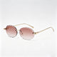 Gold Frame / Tea Pink Lens / One Size