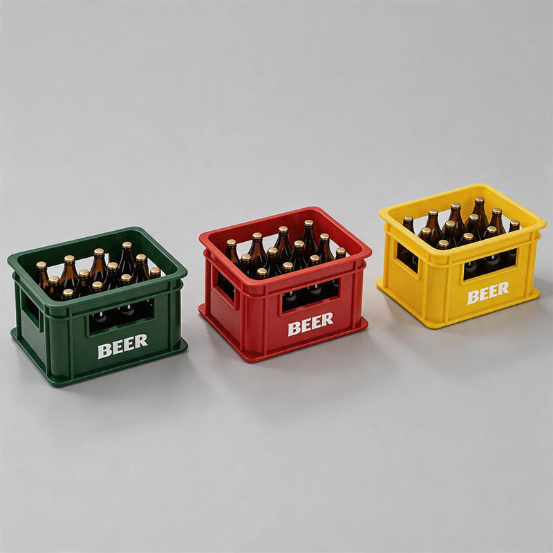 Creative Beer Crate‑Shaped Bot - Shopdayla Wholesale - #3922