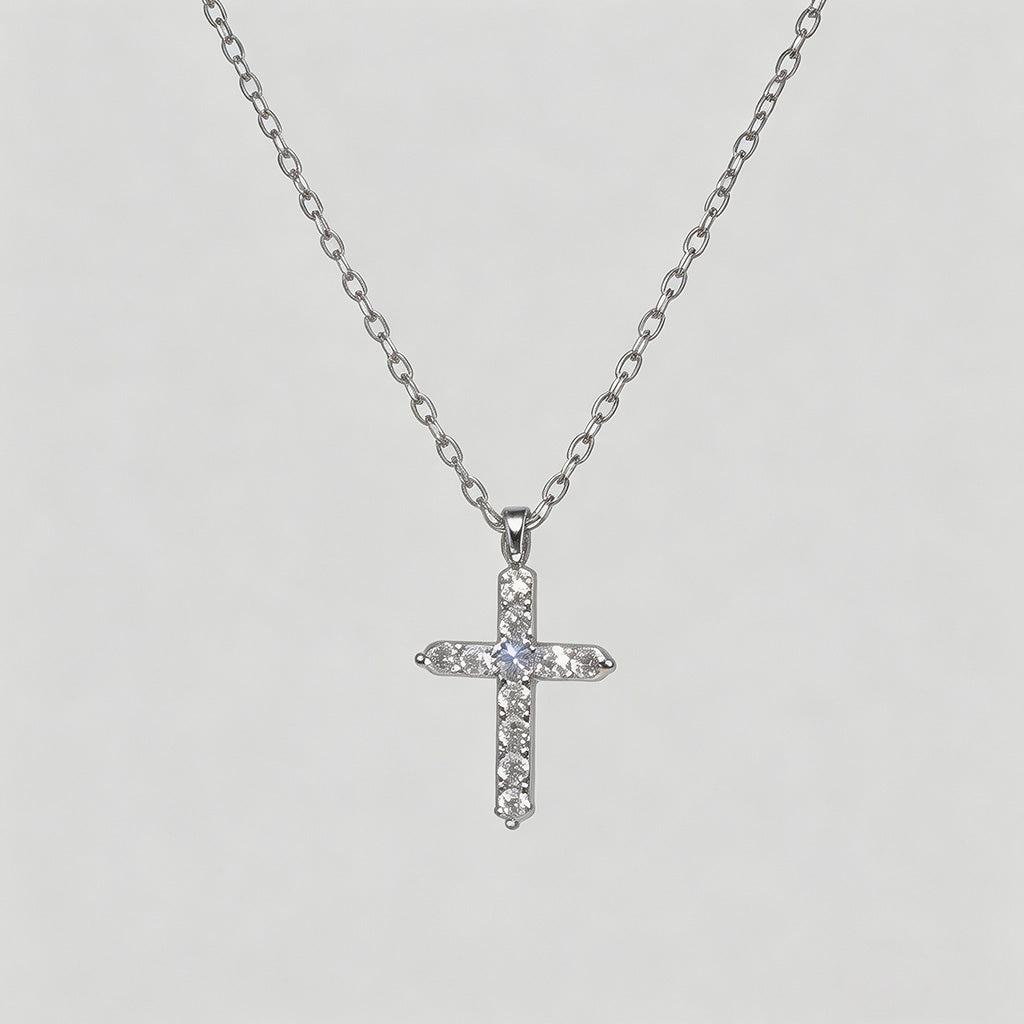 Cross Pendant Necklace - Shopdayla Wholesale - #4130