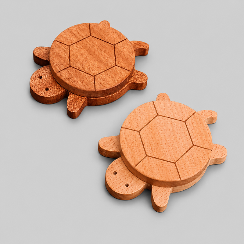 Adorable Turtle‑Shaped Wooden - Shopdayla Wholesale - #1618