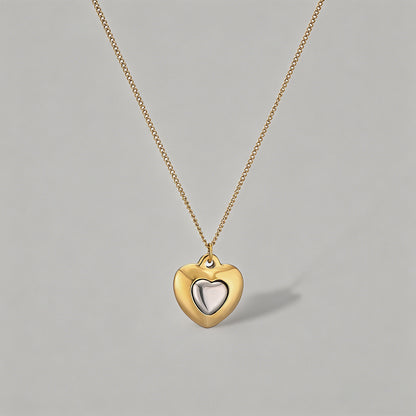 Heart Pendant Necklace - Shopdayla Wholesale - #7938