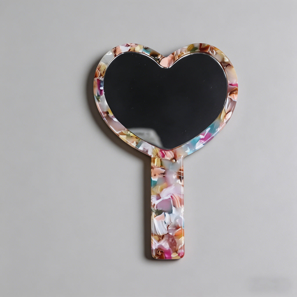 Acetate Heart-Shaped Handheld - Shopdayla Wholesale - #1314