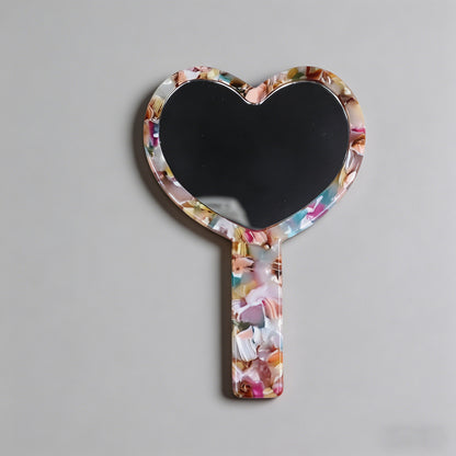 Acetate Heart-Shaped Handheld - Shopdayla Wholesale - #1314