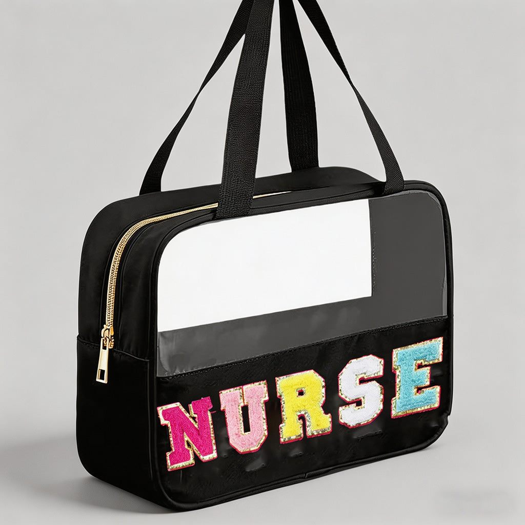 Clear Top Tote Bag - Shopdayla Wholesale - #6738