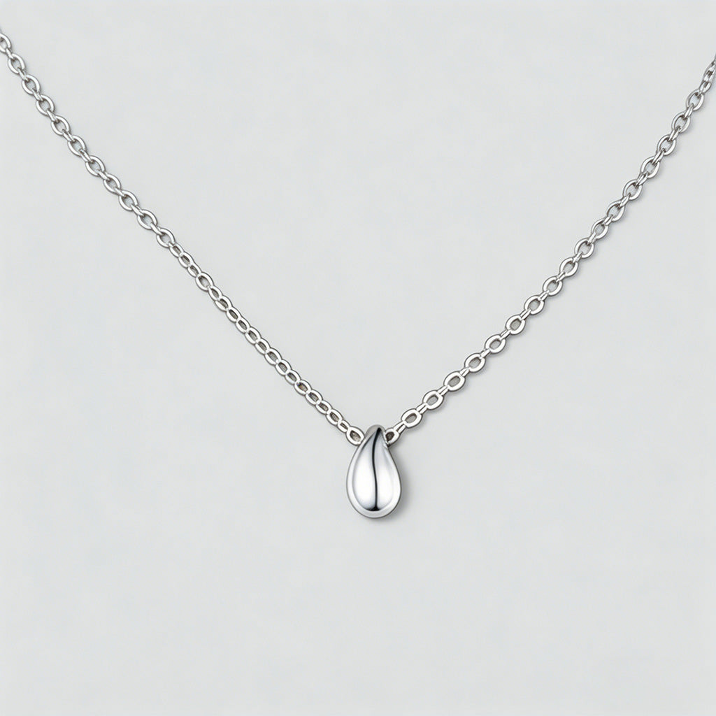 Minimalist Teardrop Pendant Ne - Shopdayla Wholesale - #3698