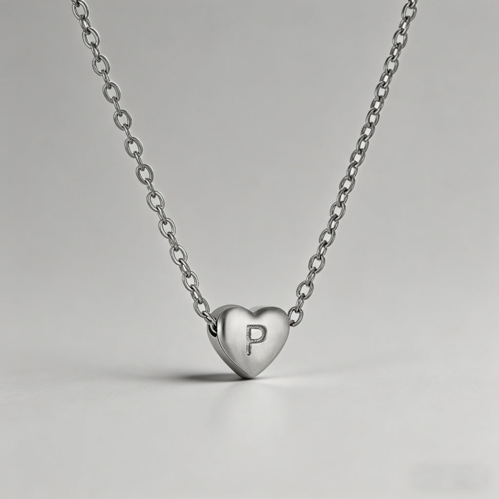Personalized 3D Heart Initial - Shopdayla Wholesale - #8658