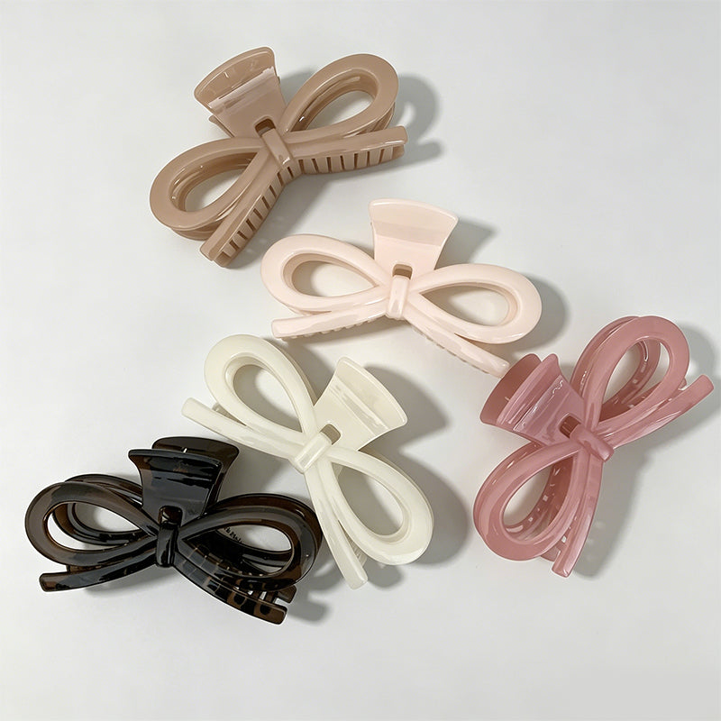 Elegant Bow‑Shaped Hair Claw - Shopdayla Wholesale - #5554