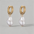 Gold Huggie Hoop Earrings - Shopdayla Wholesale - #6674