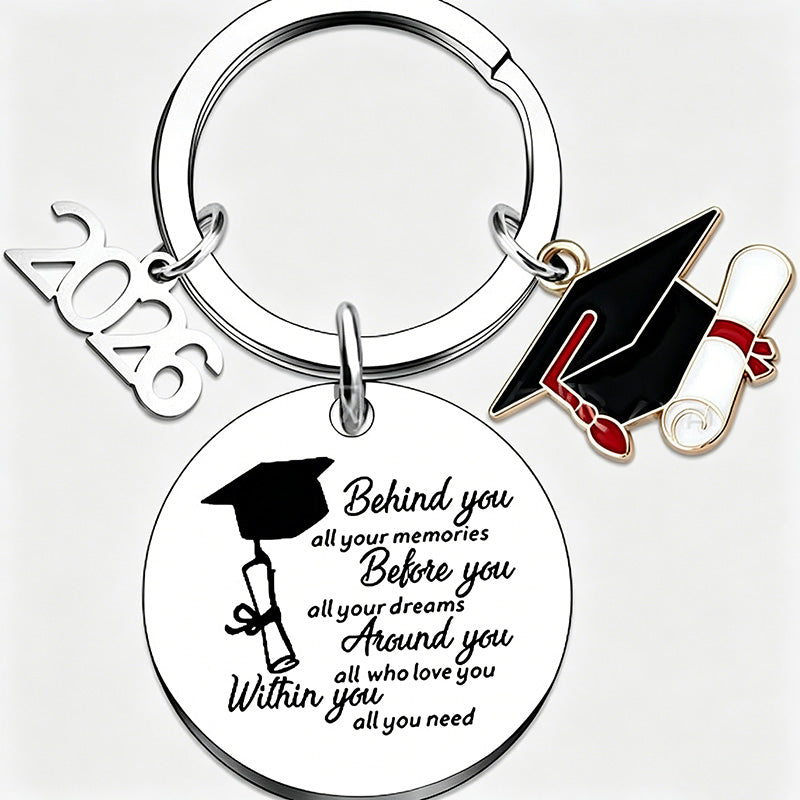 2026 Graduation Commemorative Keychain