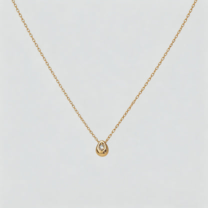 Teardrop Pendant Necklace - Shopdayla Wholesale - #2098