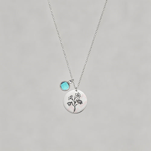 Birth Month Flower & Birthston - Shopdayla Wholesale - #5922