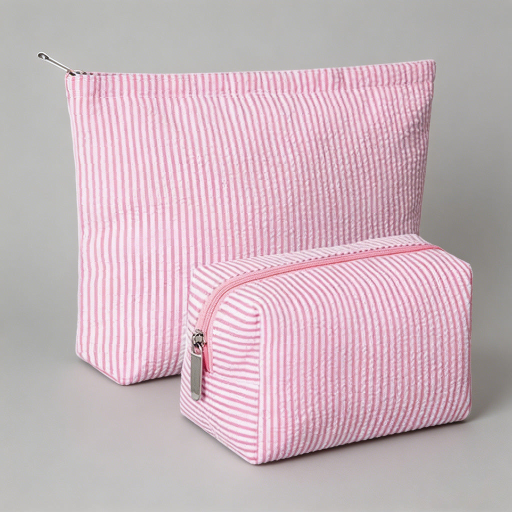 Striped Seersucker 2-Piece Tra - Shopdayla Wholesale - #6162