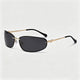 Gold Frame / Dark Gray Lens / One Size