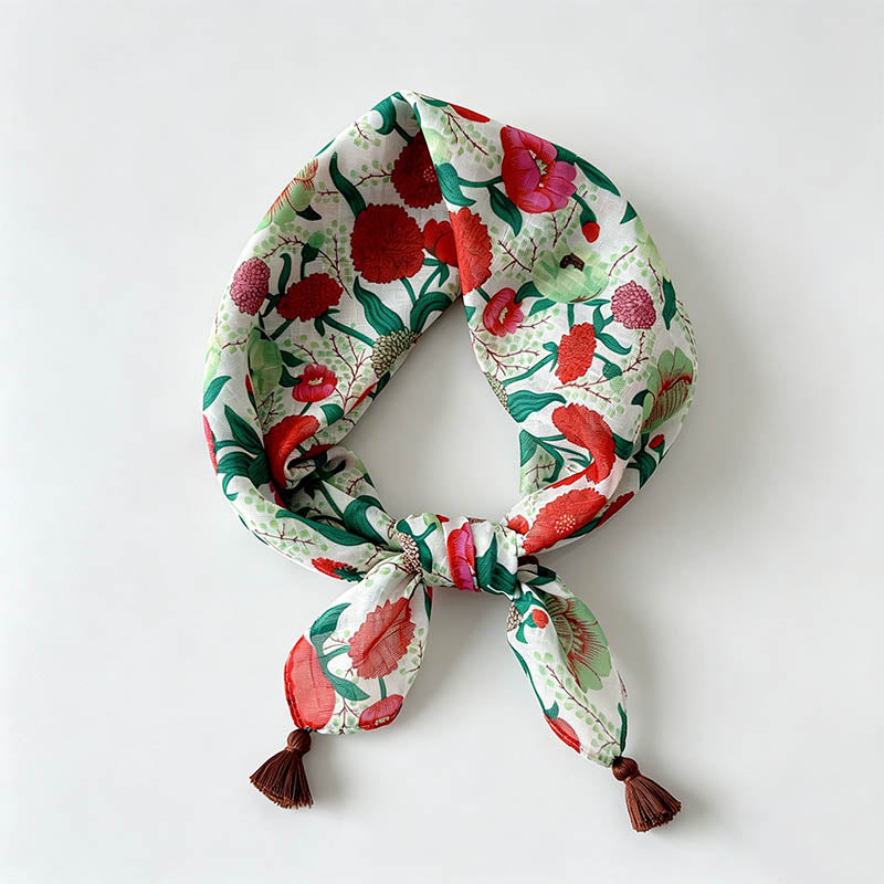 Floral Print Daily Fashion Sca - Shopdayla Wholesale - #8210