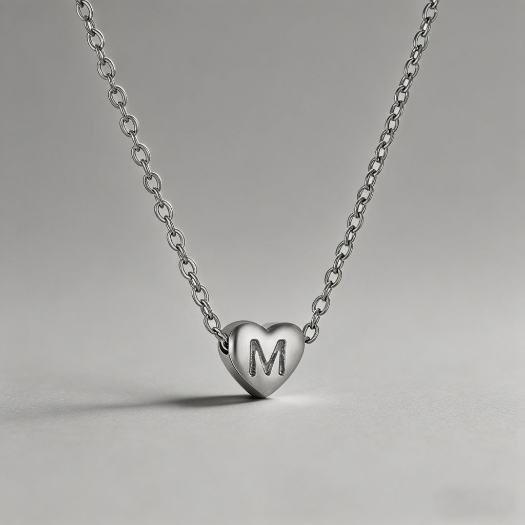 Personalized 3D Heart Initial - Shopdayla Wholesale - #0802