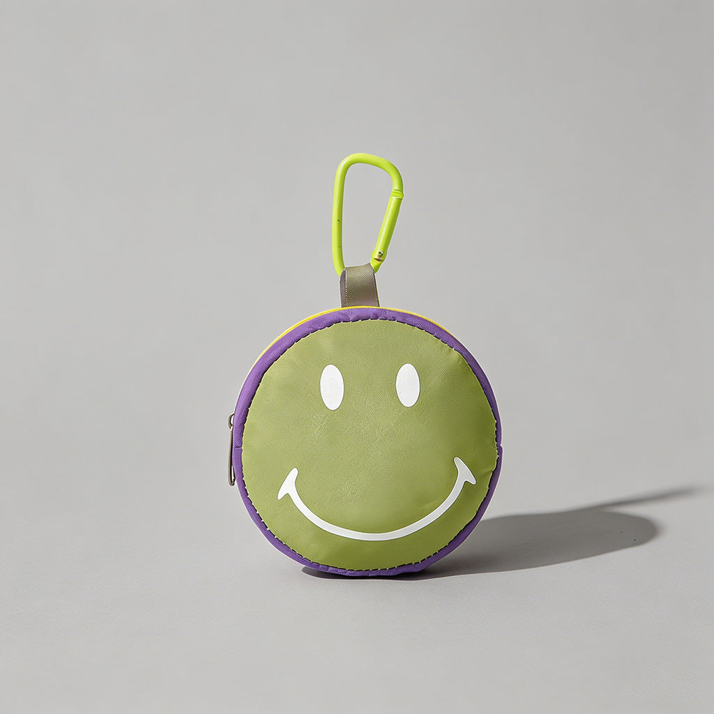 Smiley Face Mini Hanging Pouch - Shopdayla Wholesale - #1874